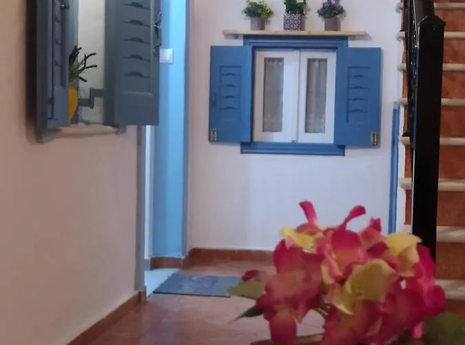 White In Naxos Town Naxos City