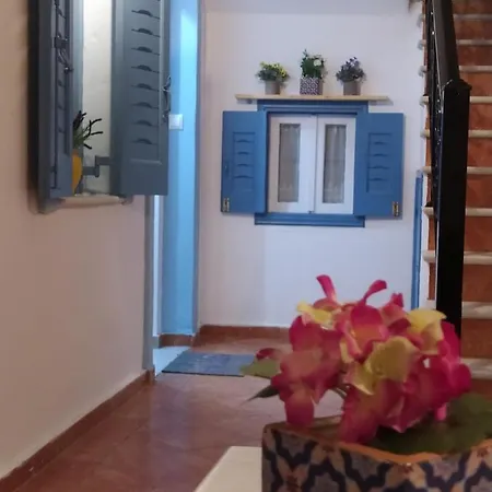 White In Naxos Town Naxos City